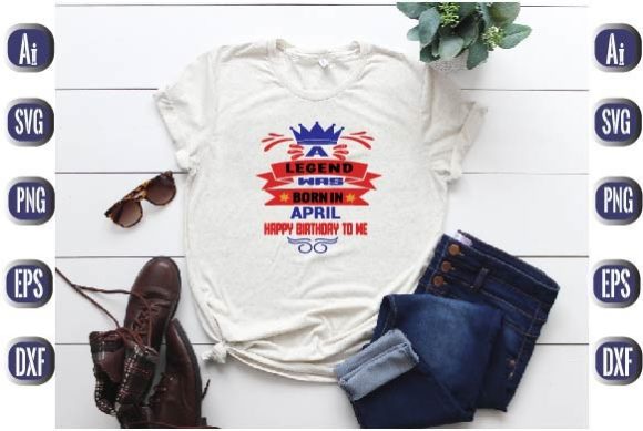 A Legend Was Born in April: Happy Birthday Graphics for Local Business Freebies