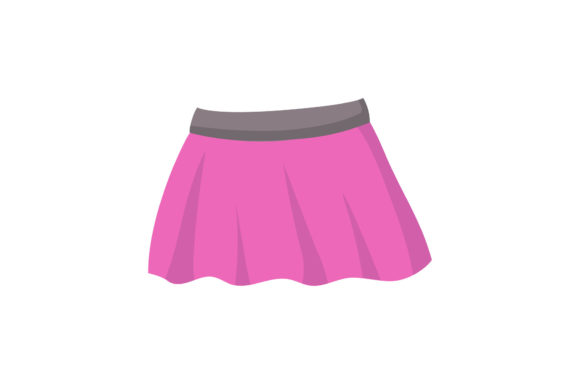 Baby Girl Clothes Illustration: A Versatile Graphic for Small Business Branding