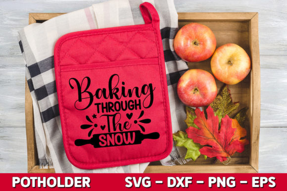 Baking Through the Snow SVG: A Seasonal Graphic Design Asset for Creative Publishers