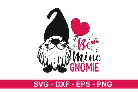 Be Mine Gnomie: A Versatile Graphic Design Asset for Bloggers and Content Creators