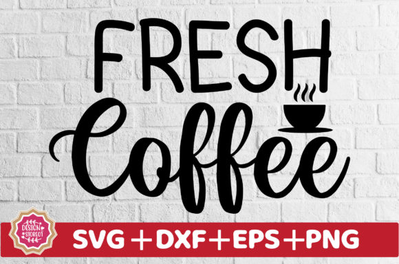 Fresh Coffee SVG: A Design with a Warm, Inviting Vibe