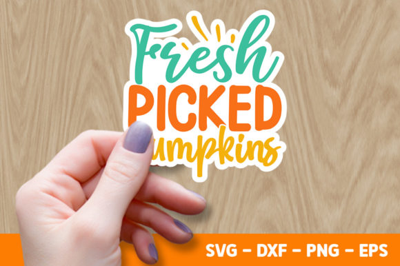 Fresh Picked Pumpkins SVG: A Versatile Graphic for Crafts and Seasonal Branding