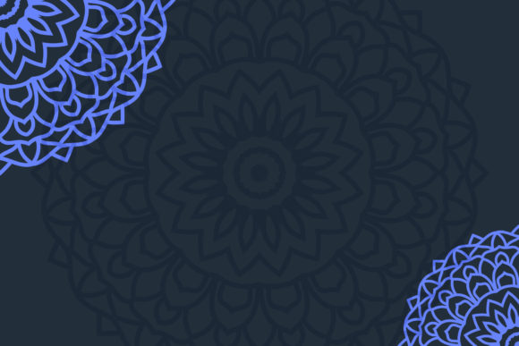 Islamic Mandala Background Isolated: A Versatile Graphic for Branding and Marketing