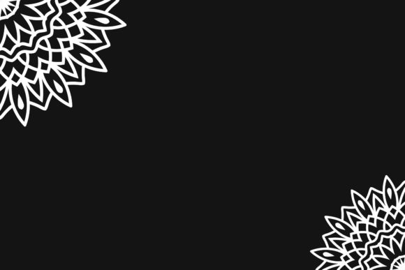 Mandala Bay Background: A Versatile Vector Graphic for Creative Sellers