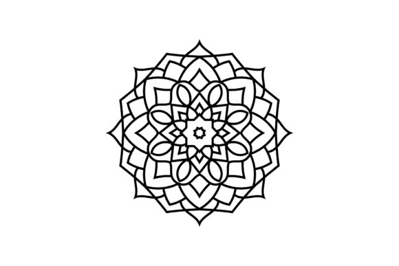 Mandala Ethnic Geometric Beauty: A Versatile Graphic Design Asset for Content Creators