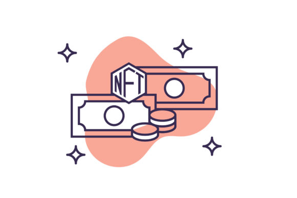 NFT Profit Icon – A Versatile Graphic Design Asset for Local Business Branding