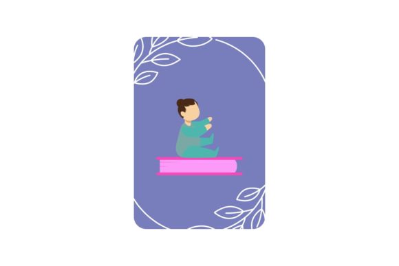 Purple Illustration Card – A Versatile Freebie for Digital Product Creators