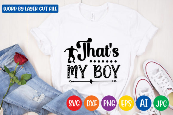 That’s My Boy SVG – A Versatile Graphic Design Freebie for Local Branding