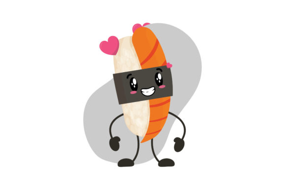 Valentine Kawaii Cute Illustration: A Graphics Freebie for Heartfelt Design Projects